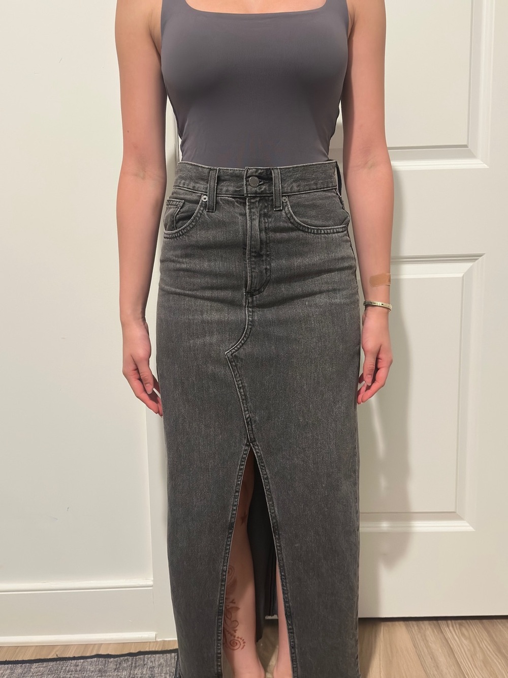 Aritzia Denim Forum - The ’90s Vintage Maxi Jean Skirt
